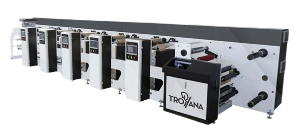Maquina de Impresion Flexografica, Troyana Revolution Multidireccional. LPC-320