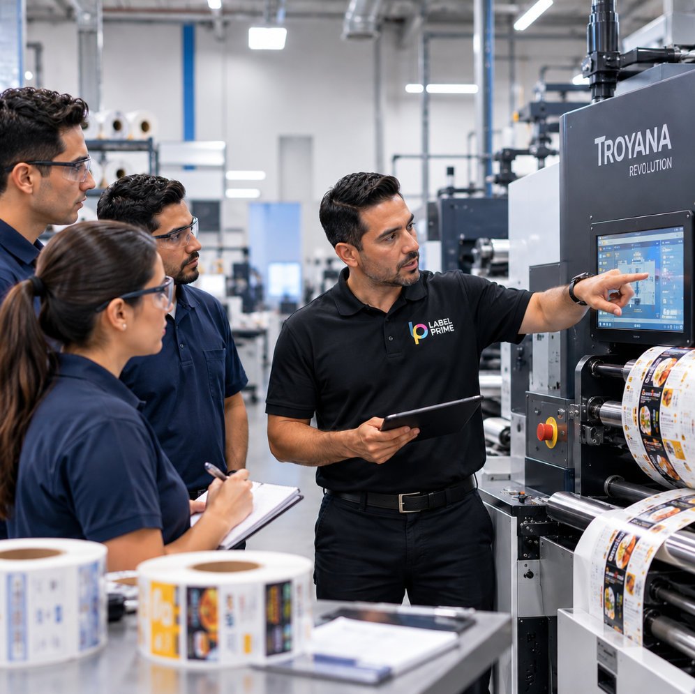 Label Prime te Forma, capacitacion, entrenamiento en el manejo de maquinas flexograficas en Latinoamerica