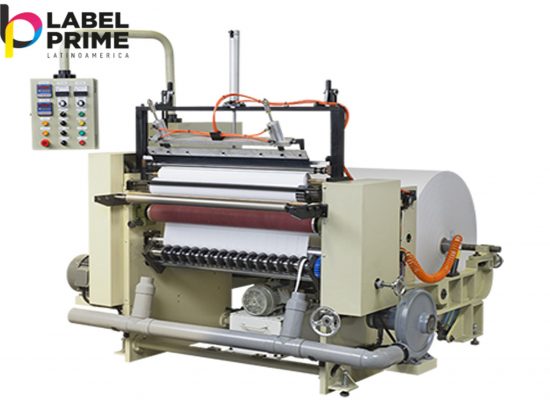 refiladora rebobinadora de papel térmico